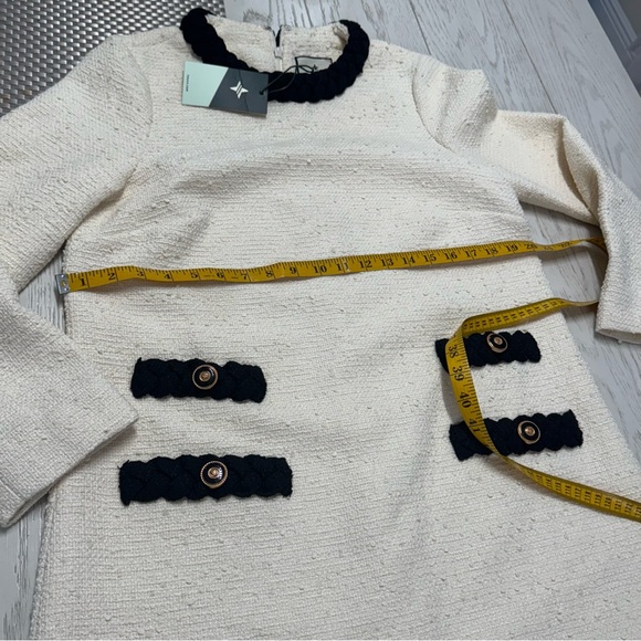 Tuckernuck Cream Sheath Dress with Peter Pan Collar - Picture 11 of 16